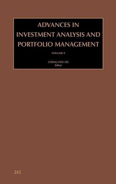 Produktbild: Advances in Investment Analysi