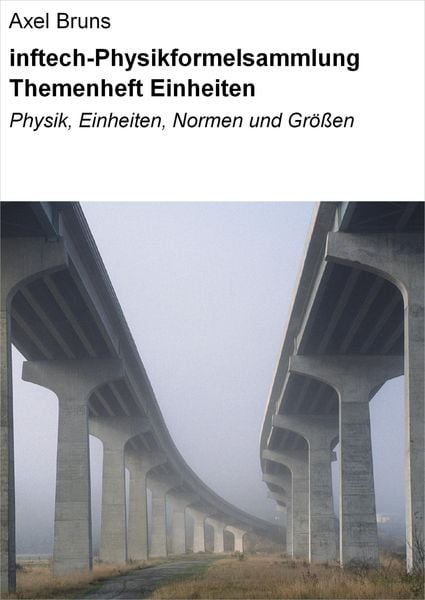 Produktbild: Inftech-Physikformelsammlung Themenheft Einheiten