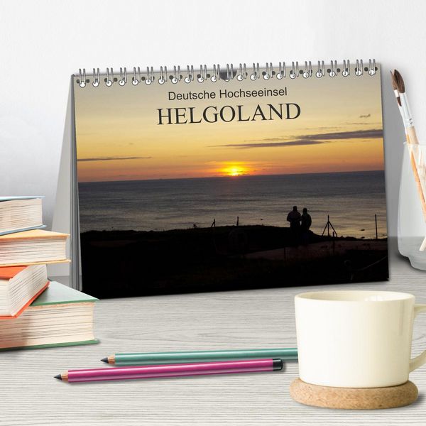 Produktbild: Deutsche Hochseeinsel Helgoland (Tischkalender 2026 DIN A5 quer), CALVENDO Monatskalender
