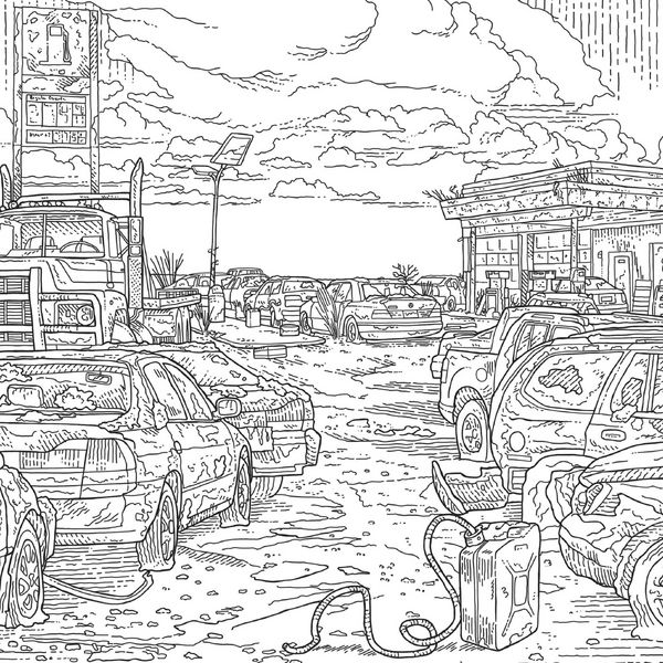 Produktbild: The Last of Us Unofficial Coloring Book
