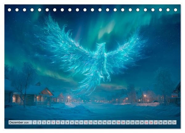 Produktbild: Im Licht der Fantasie (Tischkalender 2026 DIN A5 quer), CALVENDO Monatskalender