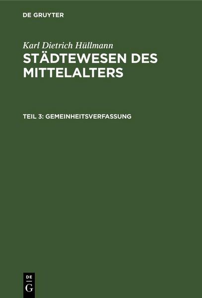 Produktbild: Gemeinheitsverfassung
