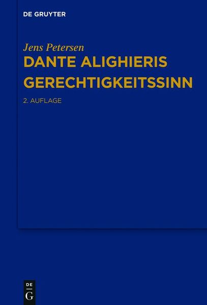 Produktbild: Dante Alighieris Gerechtigkeitssinn