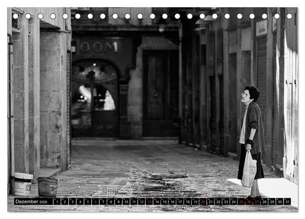 Produktbild: Streetlife Barcelona (Tischkalender 2026 DIN A5 quer), CALVENDO Monatskalender