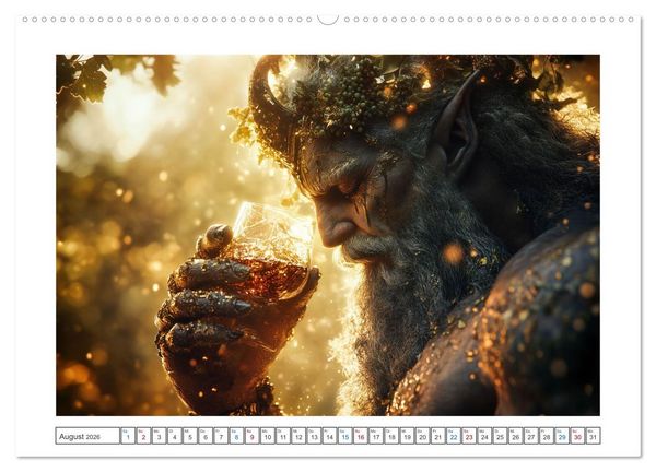 Produktbild: G&ouml;tterfunken (Wandkalender 2026 DIN A2 quer), CALVENDO Monatskalender