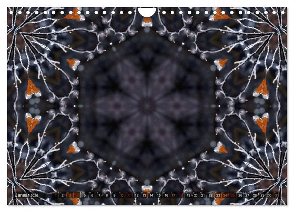 Produktbild: Natur im Kaleidoskop (Wandkalender 2026 DIN A4 quer), CALVENDO Monatskalender