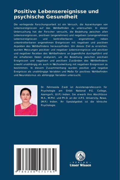 Produktbild: Positive Lebensereignisse und psychische Gesundheit