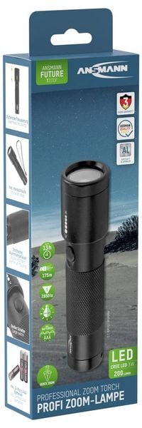 Produktbild: H&uuml;ckmann Taschenlampe T200F 3AAA T200F