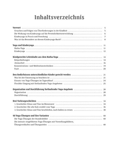 Produktbild: Das Kinderyoga-Spielebuch