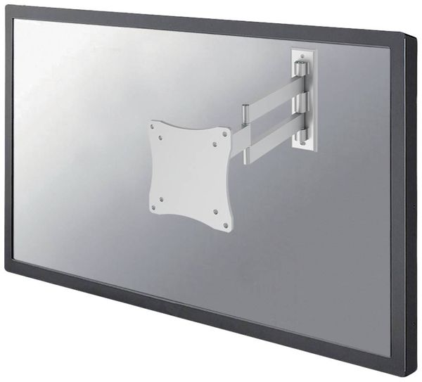 Neomounts FPMA-W830 1fach Monitor-Wandhalterung 25,4 cm (10') - 68,6 cm (27') Silber Neigbar, Schwenkbar