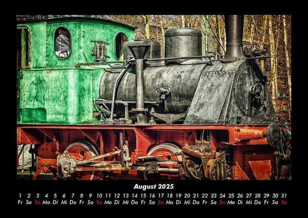 Produktbild: Züge 2025 Fotokalender DIN A3