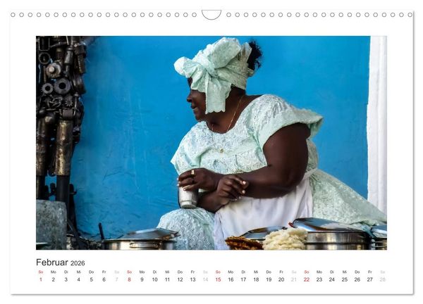 Produktbild: Brasilien 2026 Bahia - die Wiege Brasiliens (Wandkalender 2026 DIN A3 quer), CALVENDO Monatskalender