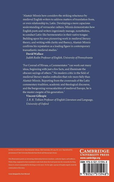 Produktbild: Translations of Authority in Medieval English Literature