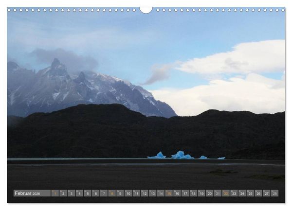 Produktbild: Patagonien, Gletscher, Berge und unendliche Weiten (Wandkalender 2026 DIN A3 quer), CALVENDO Monatskalender