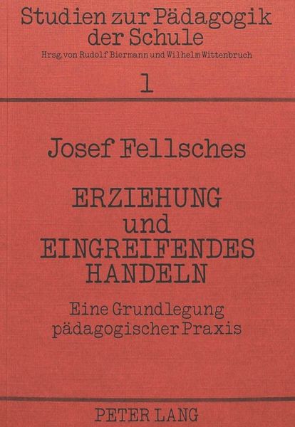 Produktbild: Erziehung und eingreifendes Handeln