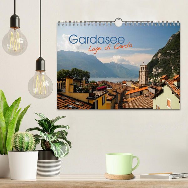 Produktbild: Gardasee. Lago di Garda (Wandkalender 2026 DIN A4 quer), CALVENDO Monatskalender