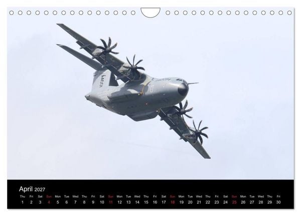 Produktbild: Airbus A400M Atlas (Wall Calendar 2027 DIN A4 landscape), CALVENDO 12 Month Wall Calendar