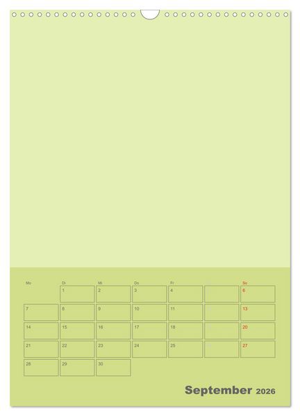 Produktbild: Bastel Terminkalender (Wandkalender 2026 DIN A3 hoch), CALVENDO Monatskalender