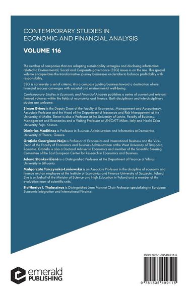 Produktbild: Exploring Esg Challenges and Opportunities