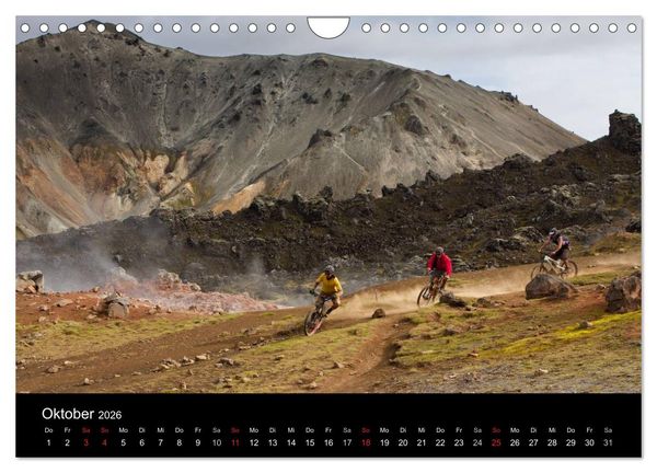 Produktbild: Bike Abenteuer Island (Wandkalender 2026 DIN A4 quer), CALVENDO Monatskalender