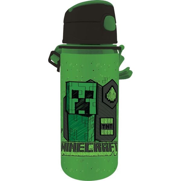 Trinkflasche MINECRAFT Aluminium 600ml