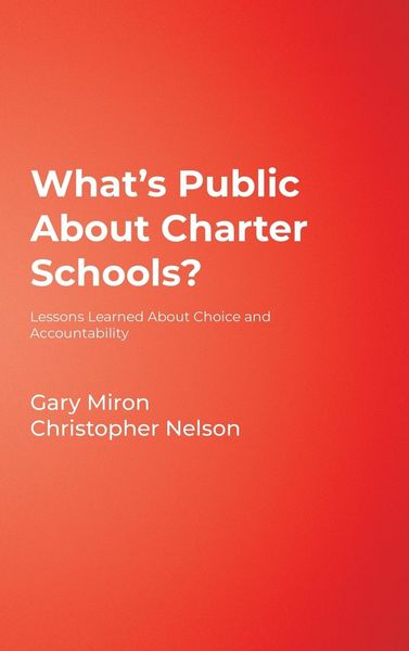Produktbild: What's Public About Charter Schools?