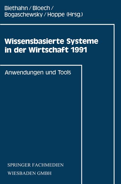 Produktbild: Wissensbasierte Systeme in der Wirtschaft 1991