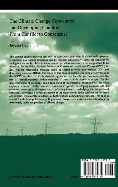 Produktbild: The Climate Change Convention and Developing Countries