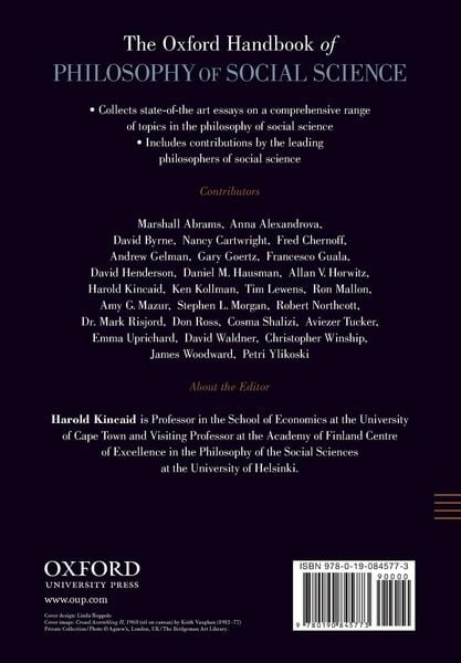 Produktbild: The Oxford Handbook of Philosophy of Social Science
