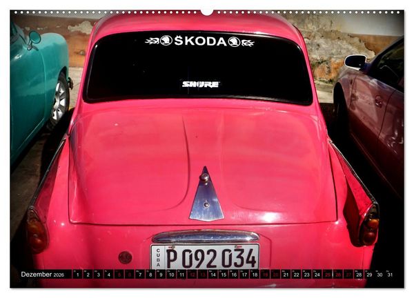 Produktbild: Best of Skoda - Ein Exportschlager der CSSR (hochwertiger Premium Wandkalender 2026 DIN A2 quer), Kunstdruck in Hochglanz