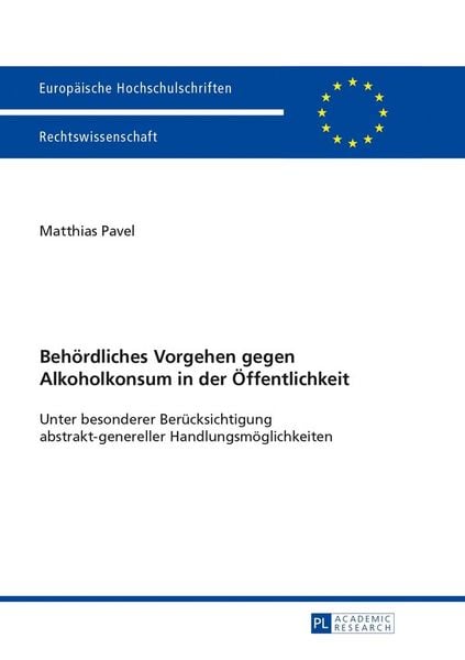 Produktbild: Beh&ouml;rdliches Vorgehen gegen Alkoholkonsum in der &Ouml;ffentlichkeit