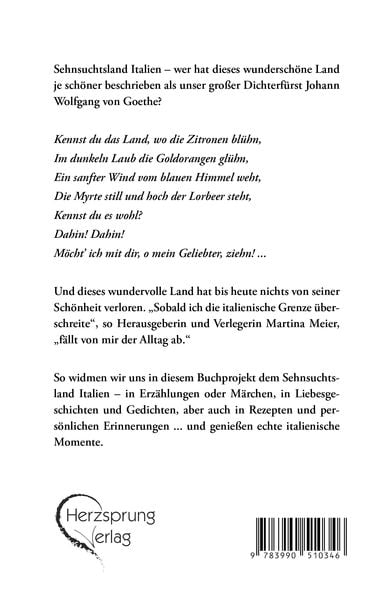Kennst Du Das Land Wo Die Zitronen Blühn Text "Kennst du das Land, wo die Zitronen blüh'n? - Un Amore Italiano