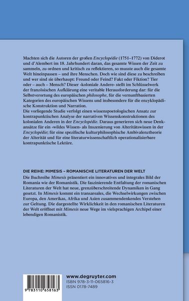 Produktbild: Wildes Wissen in der &laquo;Encyclop&eacute;die&raquo;