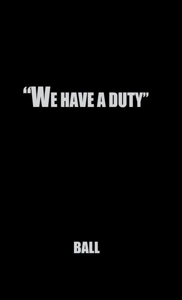 Produktbild: We Have a Duty