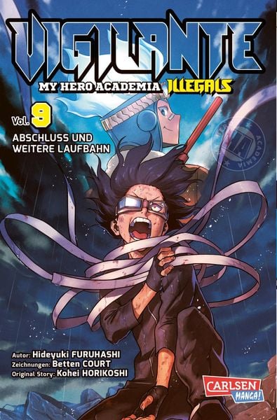 Vigilante - My Hero Academia Illegals 9, Taschenbuch von Kohei Horikoshi , Hideyuki Furuhashi , Betten Court, Carlsen, 9783551717573