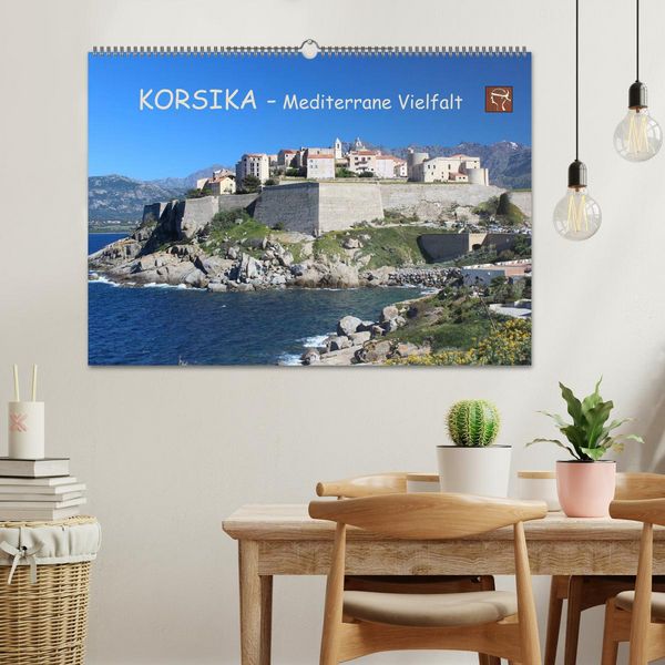 Produktbild: Korsika - Mediterrane Vielfalt (Wandkalender 2026 DIN A2 quer), CALVENDO Monatskalender