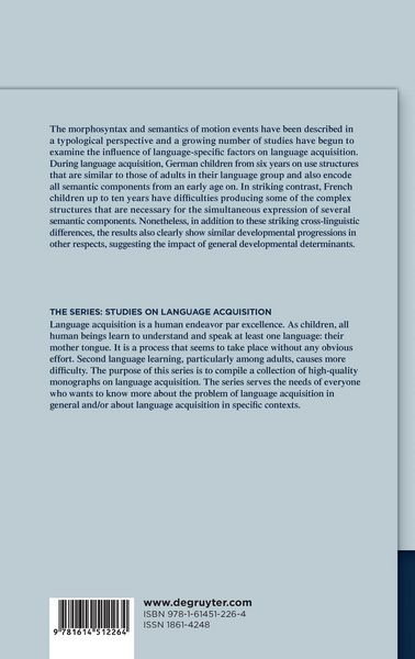 Produktbild: Language-Specific Factors in First Language Acquisition