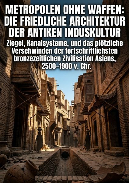 Metropolen ohne Waffen: Die friedliche Architektur der antiken Induskultur, Taschenbuch von Jessika Kuhn, Epubli, 9783565360154