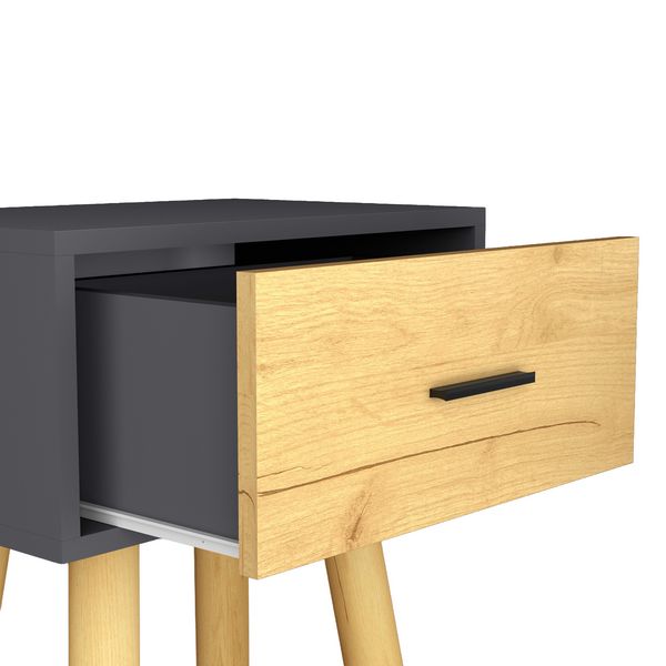 Produktbild: Nachttisch mit Schublade 45x30x56 cm Singol L
