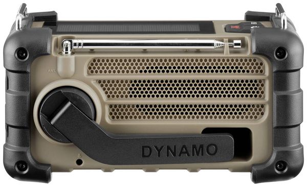 Produktbild: Sangean MMR-99 FM Desert Outdoorradio UKW Notfallradio, Bluetooth&reg; Solarpanel, spritzwassergesch&uuml;tzt, staubdicht, Taschenlampe Braun