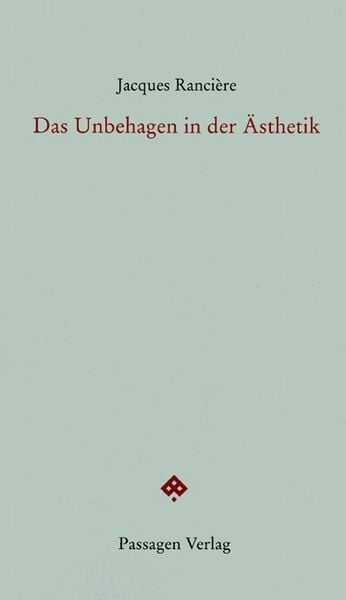 Produktbild: Das Unbehagen in der &Auml;sthetik