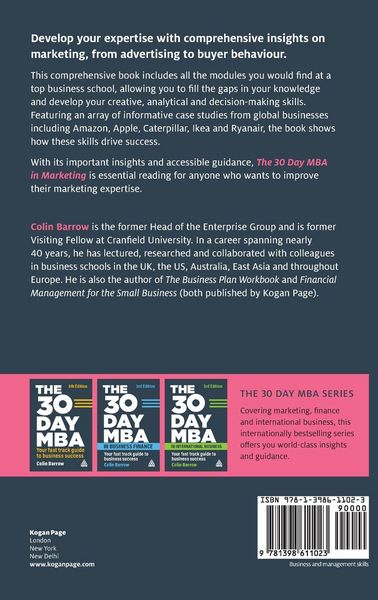 Produktbild: The 30 Day MBA in Marketing