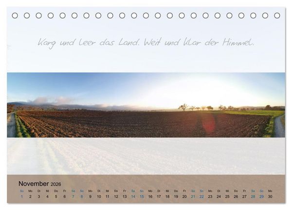 Produktbild: Main Rundblick (Tischkalender 2026 DIN A5 quer), CALVENDO Monatskalender