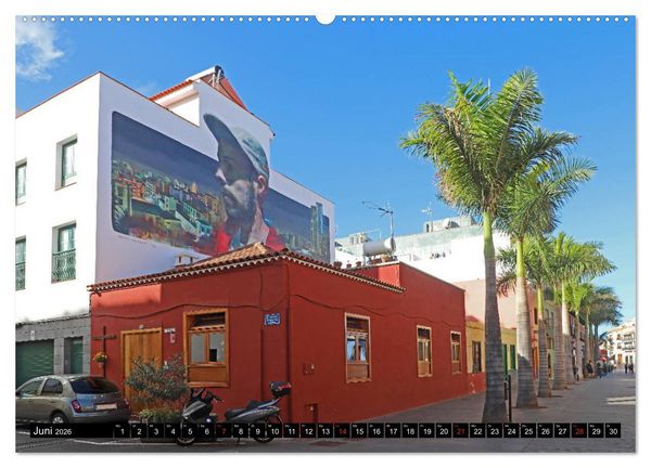 Produktbild: Puerto de la Cruz - Stadt am Atlantik (Wandkalender 2026 DIN A2 quer), CALVENDO Monatskalender