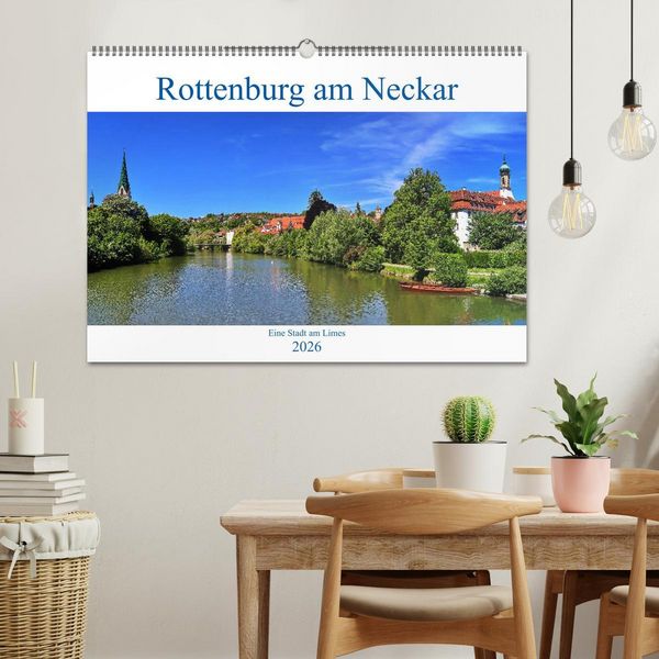 Produktbild: Rottenburg am Neckar - Eine Stadt am Limes (Wandkalender 2026 DIN A2 quer), CALVENDO Monatskalender