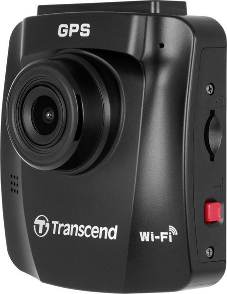 Produktbild: Transcend DrivePro 230Q Dashcam mit GPS Blickwinkel horizontal max.=130 &deg; 12 V Akku, Fahrspurassistent, WLAN, Auffahrwarner, Display