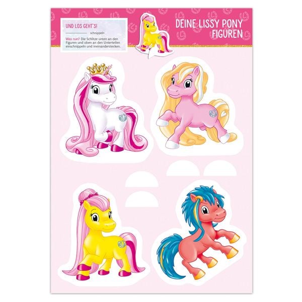 Produktbild: Schnippeln – Kleben – Fertig! Lissy Pony Magischer Bastelspaß