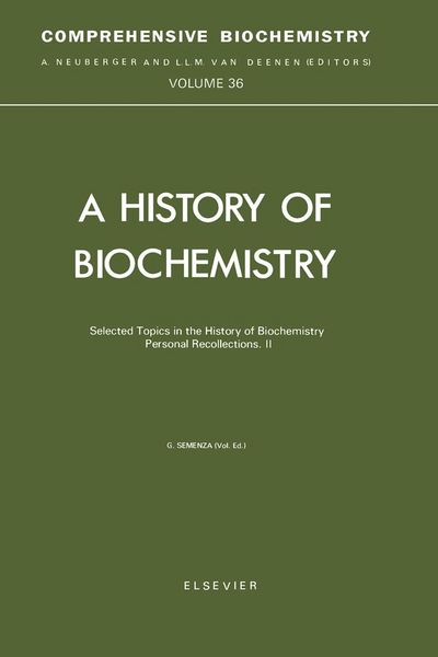 Produktbild: Selected Topics in the History of Biochemistry
