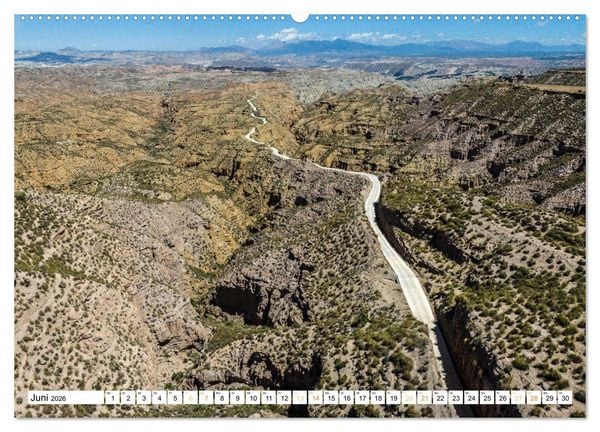 Produktbild: W&uuml;sten in Spanien (hochwertiger Premium Wandkalender 2026 DIN A2 quer), Kunstdruck in Hochglanz
