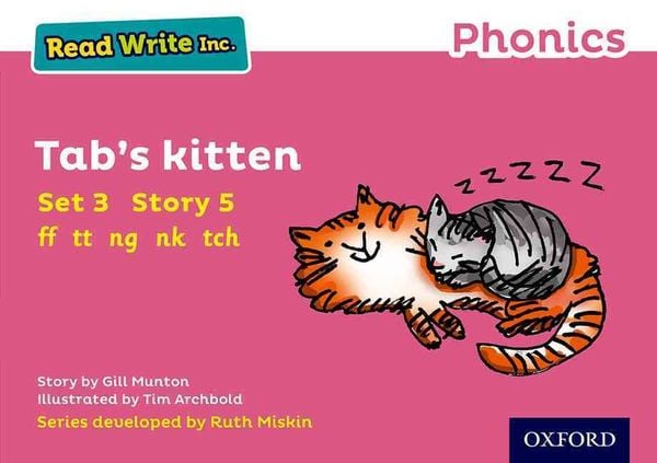Produktbild: Read Write Inc. Phonics: Tab's Kitten (Pink Set 3 Storybook 5)